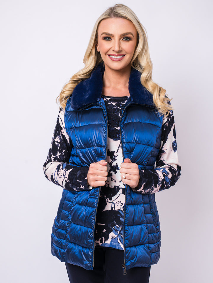 Luxury Gilet- Royal