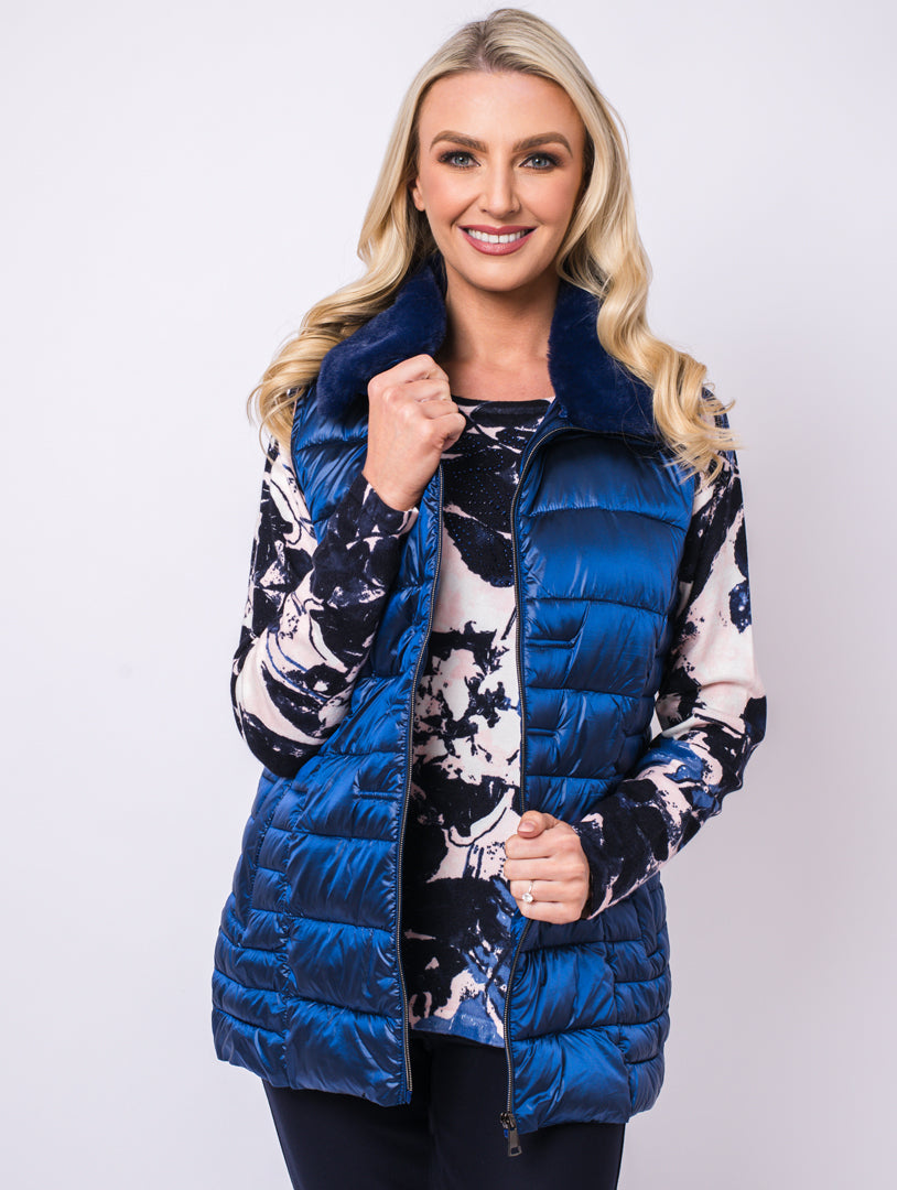 Luxury Gilet- Royal