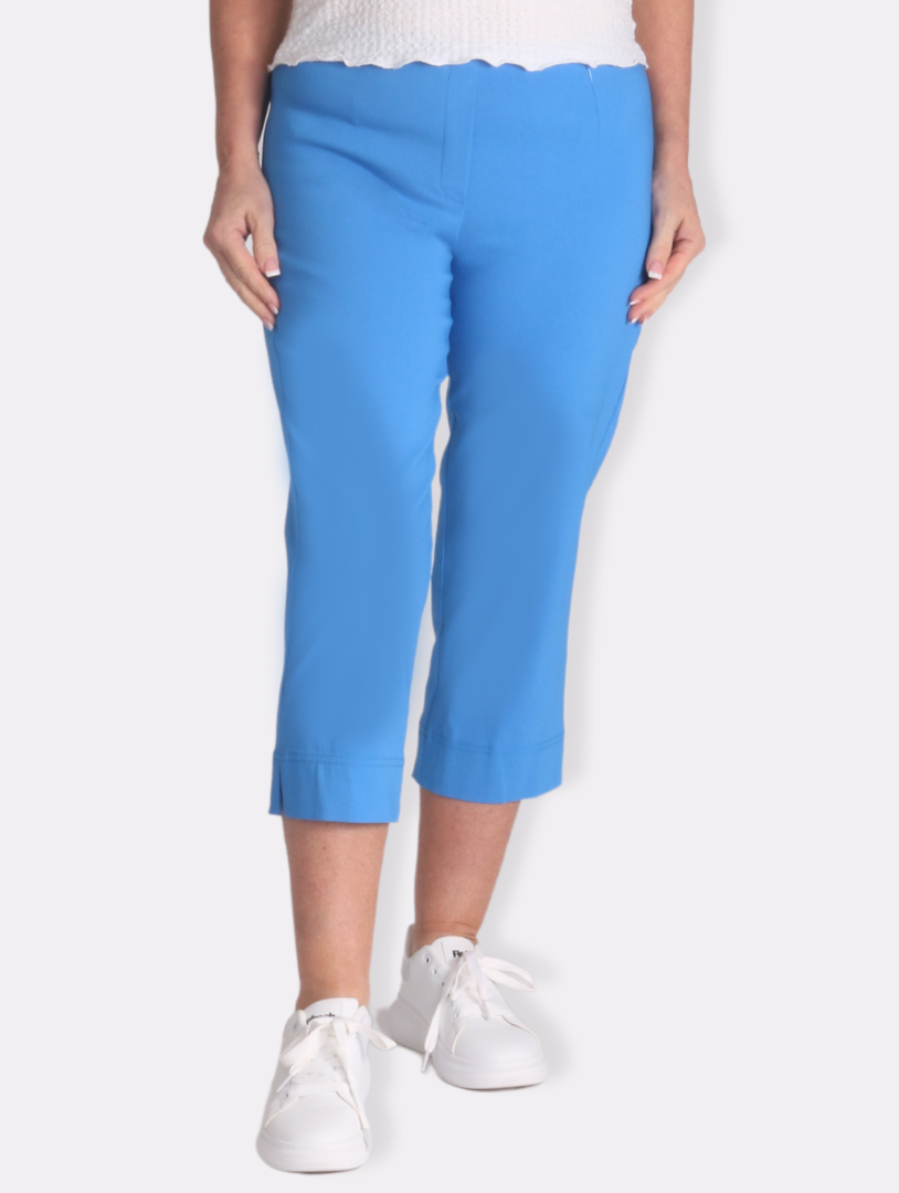 Crop Moda Trouser - Cornflower Blue