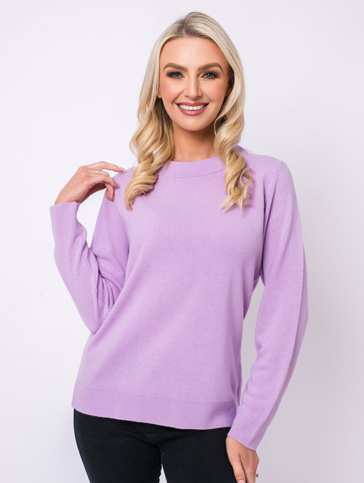 Turtleneck Knit - Lilac