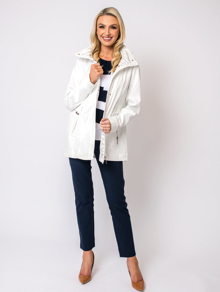 Hooded Jacket - White