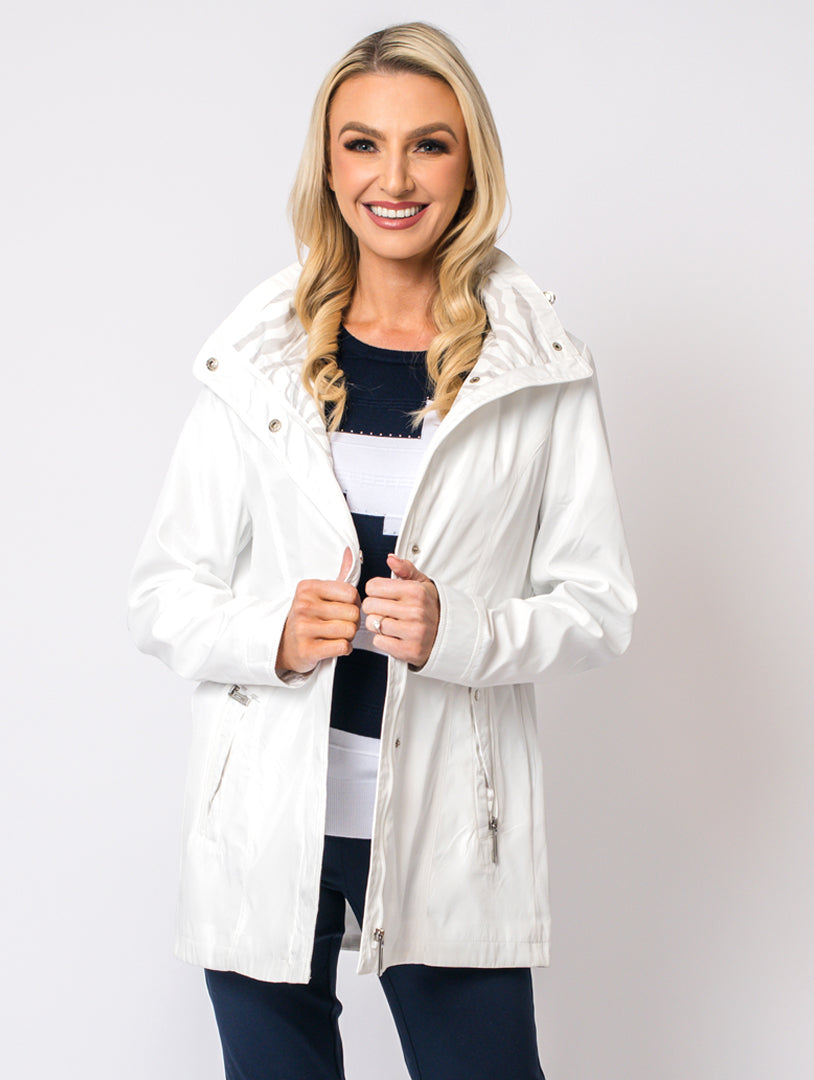 Hooded Jacket - White