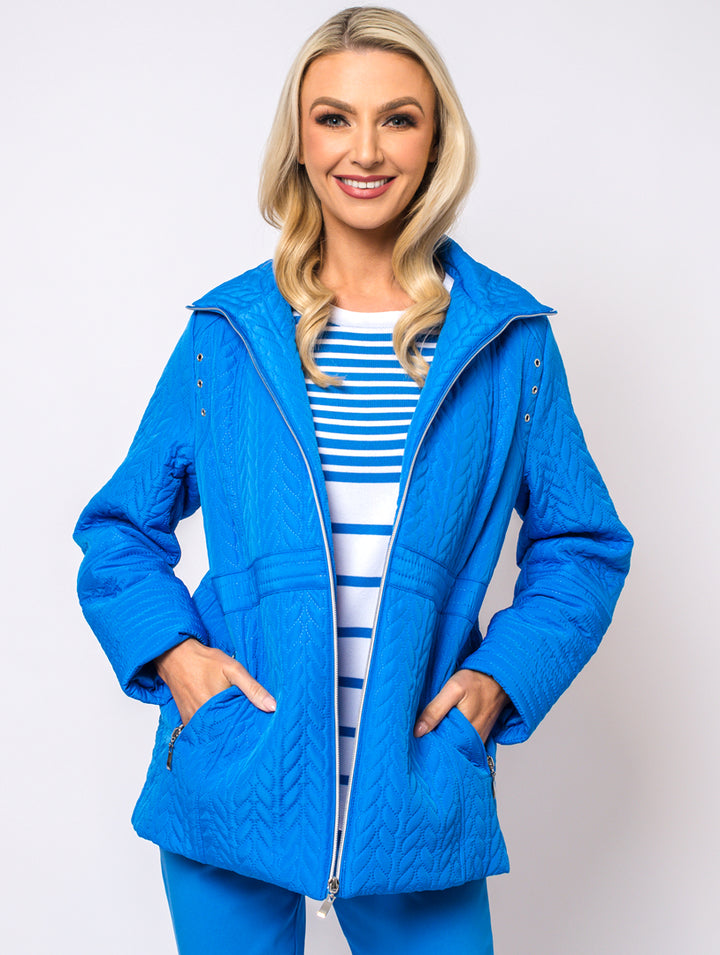 Luxury Jacket - Cornflower Blue