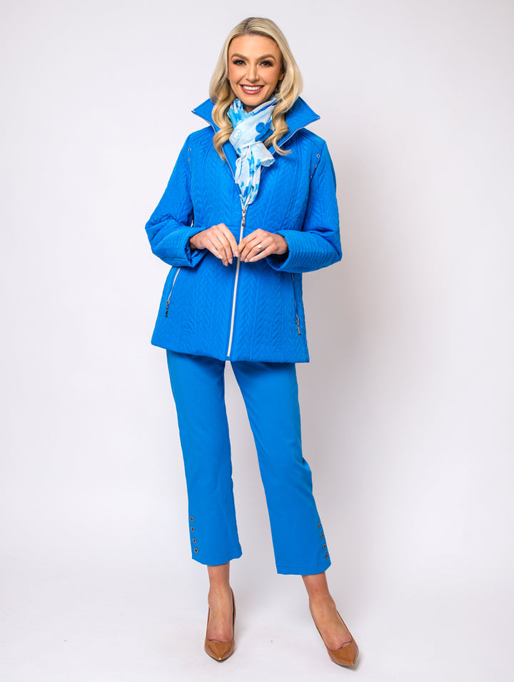 Luxury Jacket - Cornflower Blue