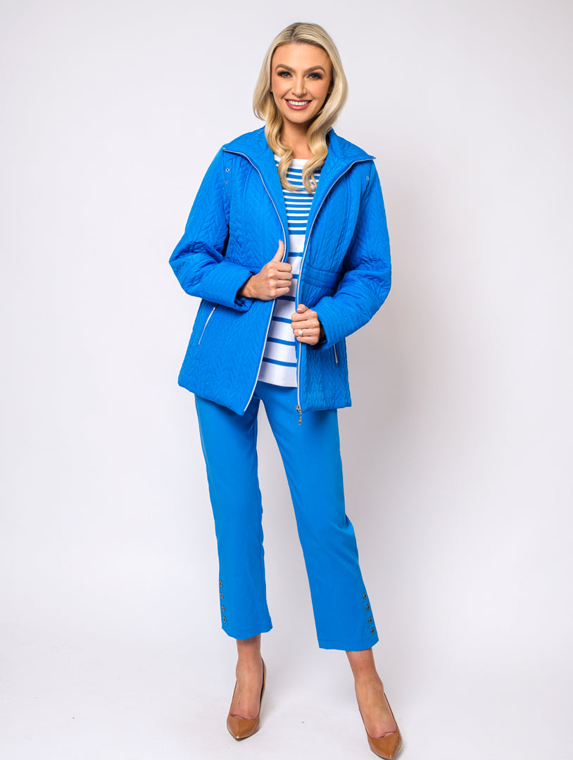 Luxury Jacket - Cornflower Blue