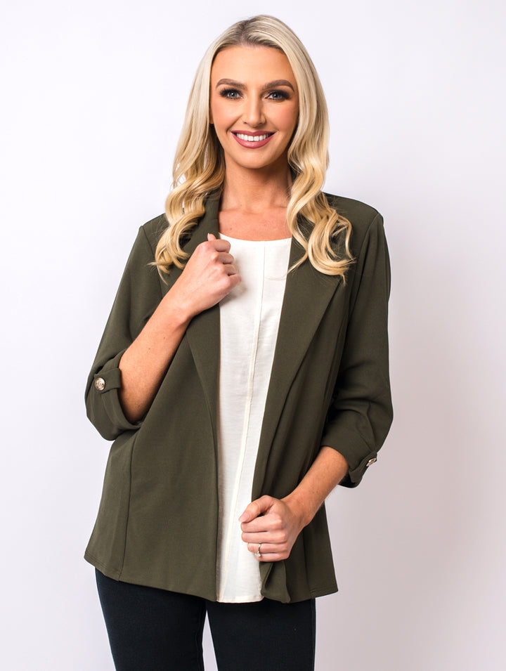 Capri Jacket - Khaki