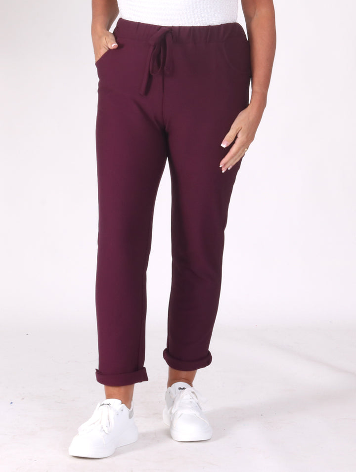 Bella Trousers - Bordeux