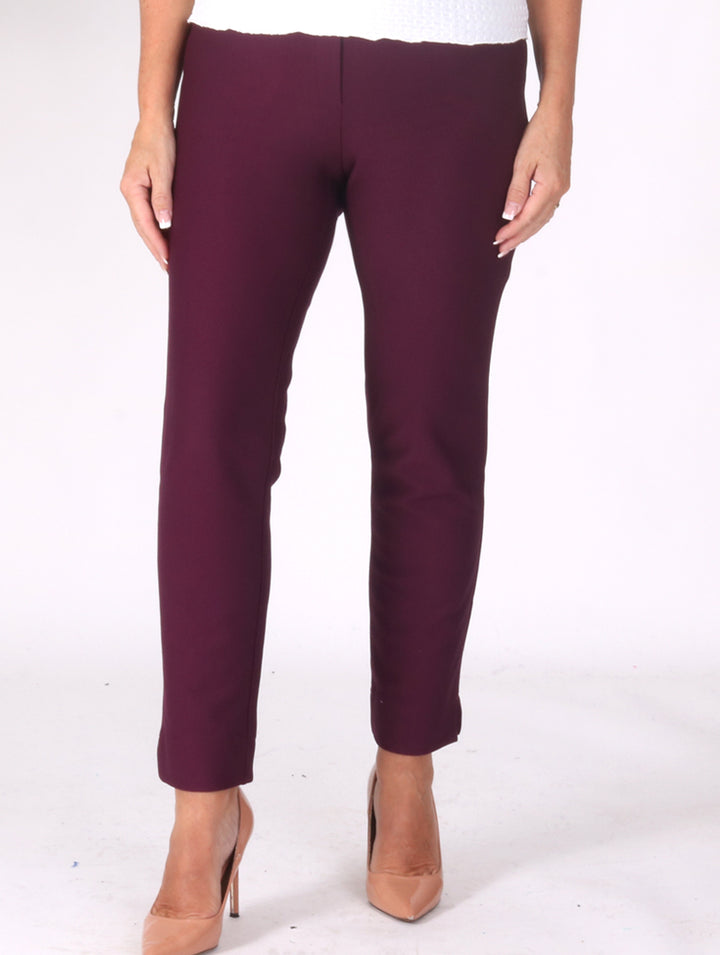 25" Petite Lily Trousers - Bordeux