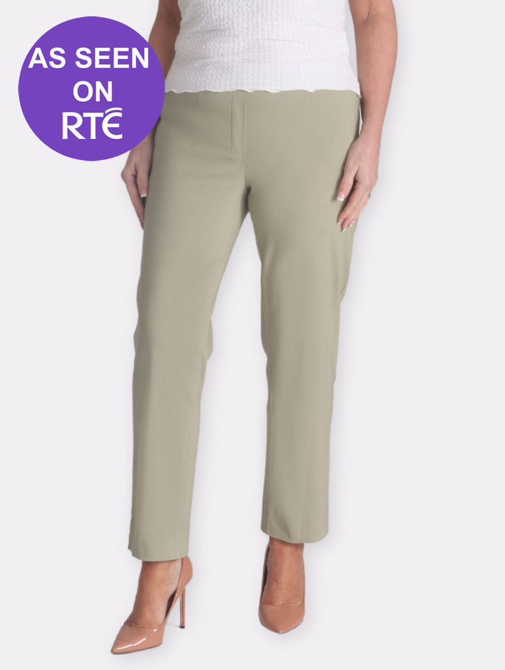 27" Lily Trousers - Khaki