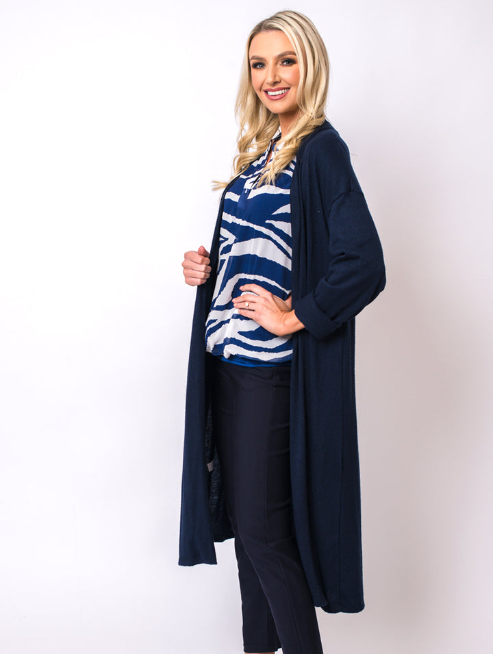 Luxury Cardigan - Navy