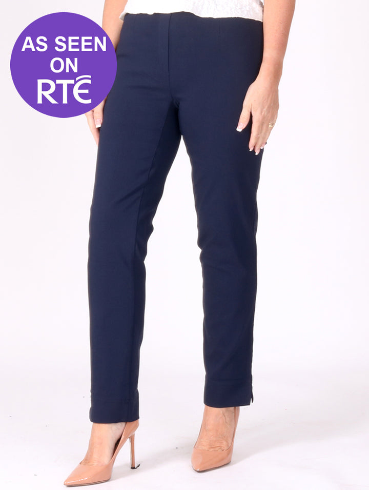 Petite 25" Lily Trouser - Navy